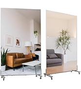Amazon.co.jp: Lalaspace ダンスミラー 割れない 160cm 180度